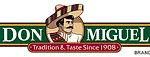 Logo featuring "Don Miguel" with a mustached man in a sombrero, and the tagline "Tradition & Taste Since 1908."